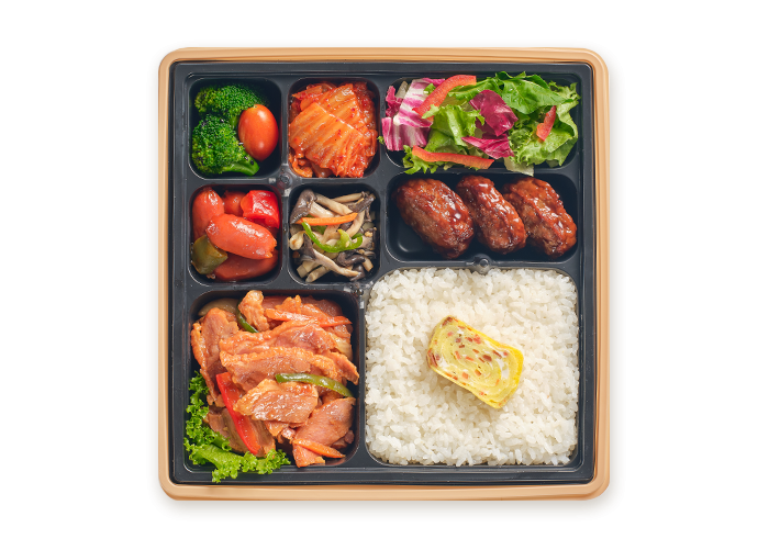 고급 훈제오리도시락