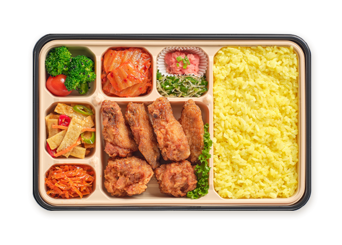 치킨 도시락