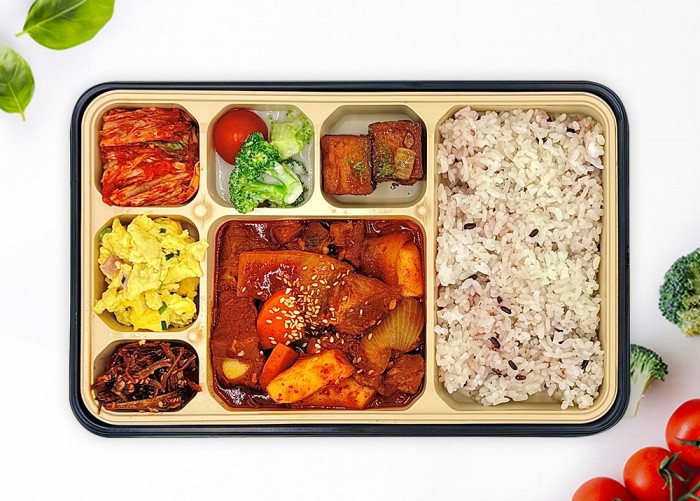 찜갈비 도시락