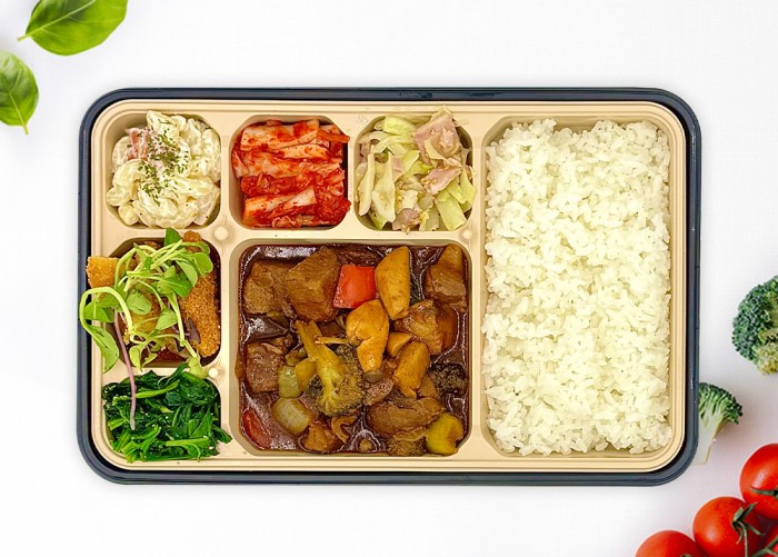 찹스테이크 도시락