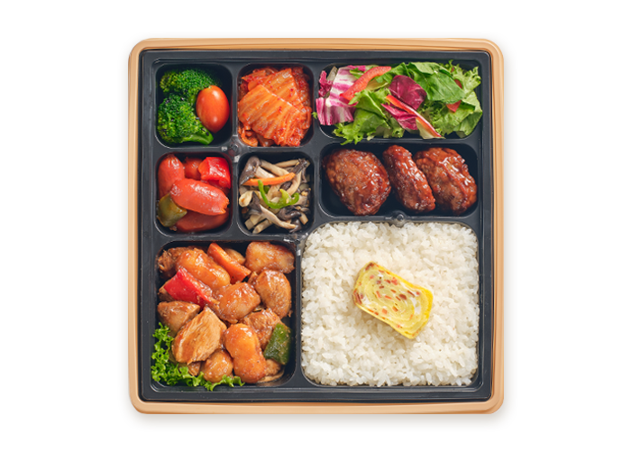 고급 간장찜닭 도시락