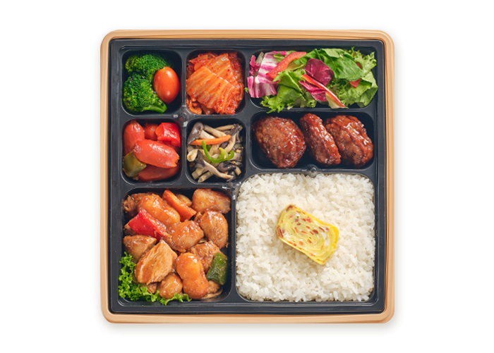 고급 간장찜닭 도시락