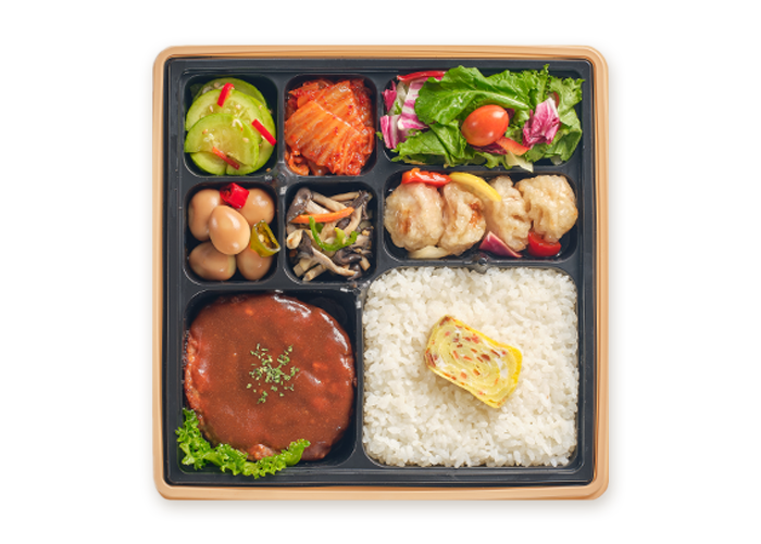 고급 떡갈비 도시락